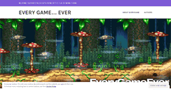 Desktop Screenshot of everygame.wordpress.com