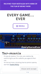 Mobile Screenshot of everygame.wordpress.com