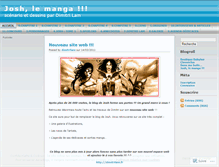 Tablet Screenshot of joshmanga.wordpress.com