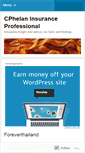 Mobile Screenshot of cphelaninspro.wordpress.com