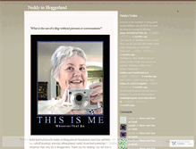 Tablet Screenshot of neddy.wordpress.com