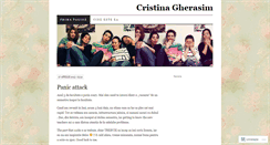 Desktop Screenshot of cristinagherasim.wordpress.com