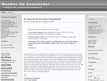 Tablet Screenshot of bunkerdoinvestidor.wordpress.com