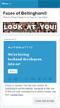 Mobile Screenshot of facesofbellingham.wordpress.com