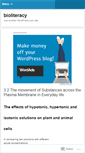 Mobile Screenshot of bioliteracy.wordpress.com