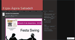 Desktop Screenshot of amicsagora.wordpress.com