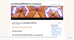 Desktop Screenshot of lacupulacrea.wordpress.com