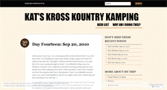 Desktop Screenshot of kelindemann.wordpress.com