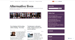 Desktop Screenshot of alternativelives.wordpress.com