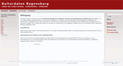 Desktop Screenshot of kulturdaten.wordpress.com