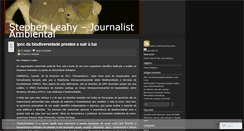 Desktop Screenshot of journalistambiental.wordpress.com