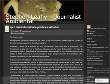 Tablet Screenshot of journalistambiental.wordpress.com