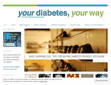 Tablet Screenshot of mydiabeteshome.wordpress.com