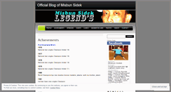 Desktop Screenshot of misbunsidek.wordpress.com