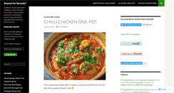 Desktop Screenshot of anyoneforseconds.wordpress.com