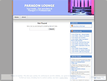 Tablet Screenshot of paragonitpros.wordpress.com