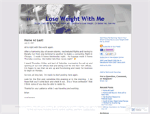 Tablet Screenshot of loseweightwithme.wordpress.com