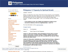 Tablet Screenshot of jimoliverteachesphilippians.wordpress.com