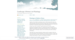 Desktop Screenshot of landscapeabstractartpainting.wordpress.com