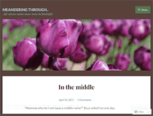 Tablet Screenshot of lifeinhindsight.wordpress.com