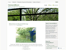 Tablet Screenshot of churchmoot.wordpress.com