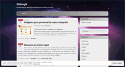 Desktop Screenshot of efektogik.wordpress.com