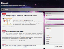Tablet Screenshot of efektogik.wordpress.com