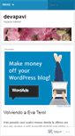Mobile Screenshot of devapavi.wordpress.com