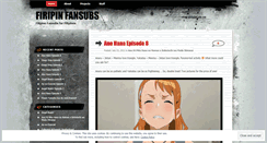 Desktop Screenshot of firipinfansubs.wordpress.com