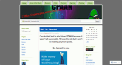 Desktop Screenshot of cparmyan.wordpress.com