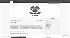 Desktop Screenshot of metronomblog.wordpress.com