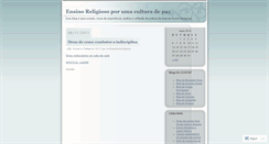 Desktop Screenshot of cenfopensinoreligioso.wordpress.com