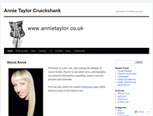 Tablet Screenshot of annietaylordesigns.wordpress.com