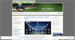 Desktop Screenshot of jazzsportsbook.wordpress.com