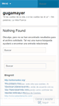 Mobile Screenshot of gugamayer.wordpress.com