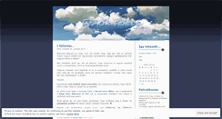 Desktop Screenshot of felhokfelett.wordpress.com