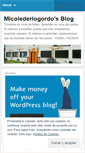 Mobile Screenshot of micolederiogordo.wordpress.com