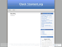 Tablet Screenshot of morsch.wordpress.com