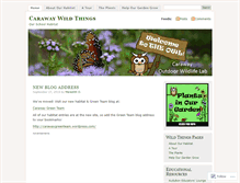 Tablet Screenshot of carawaywildthings.wordpress.com