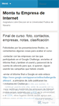 Mobile Screenshot of montatuempresadeinternetupna.wordpress.com