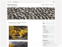 Tablet Screenshot of kiwiolmak.wordpress.com