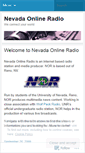 Mobile Screenshot of nevadaonlineradio.wordpress.com