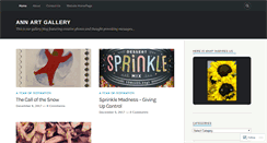 Desktop Screenshot of annartgallery.wordpress.com