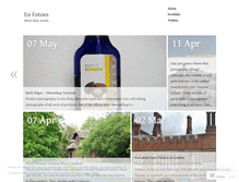 Tablet Screenshot of enfotoes.wordpress.com