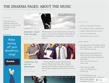 Tablet Screenshot of dharma69.wordpress.com