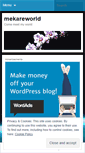 Mobile Screenshot of mekareworld.wordpress.com