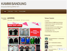 Tablet Screenshot of kammidaerahbandung.wordpress.com