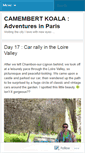 Mobile Screenshot of camembertkoala.wordpress.com