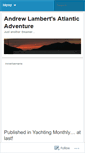Mobile Screenshot of andrewlambert.wordpress.com