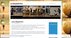 Desktop Screenshot of jrvolleyballclinic.wordpress.com